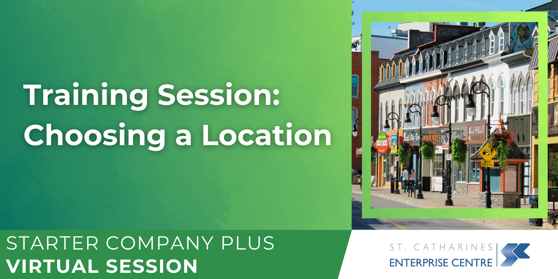 Training: Choosing a Location