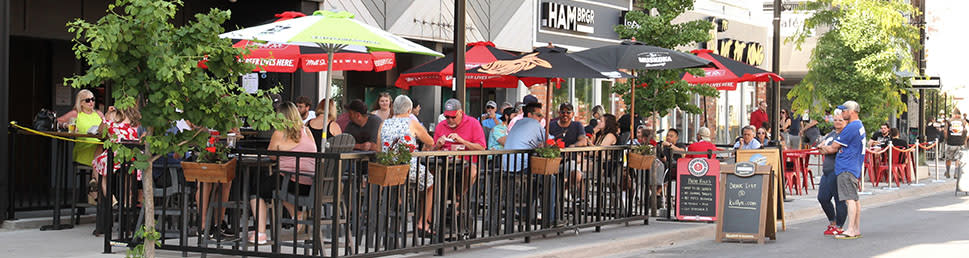 Temporary Outdoor Patios in St. Catharines
